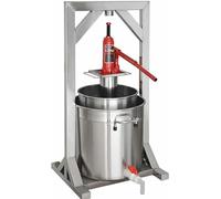 Presse-fruits hydraulique en acier inoxydable, extracteur de jus manuel, appareil à vin et à cidre, résistant à la corrosion, outil de brassage maison, design facile à nettoyer, outil de cuisine pol
