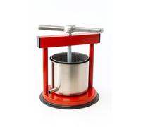 Presse-fruits tout-en-un 14 cm, structure en acier peint, panier en inox - Salon