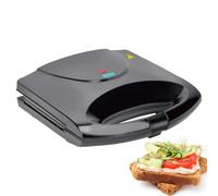 Presse | Grill électrique d'intérieur avec plaques de cuisson antiadhésives, pour crêpes et fromage, pour petit-déjeuner, omelettes, sandwiches au fromage, hamburgers, toast français et autres