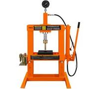 Presse hydraulique 10t Manuelle Autoportante 3 Niveaux Atelier Bricolage DIY Orange G