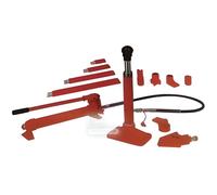 Presse hydraulique - COGEX - 10 tonnes - Coffret sur roues - Réparation automobile - Accessoires inclus