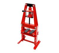 Presse hydraulique d'atelier, 6 t 50 mm à 110 mm, distance de travail pour voiture, hauteur de levage de 130 mm, hauteur de levage avec 3 niveaux de hauteur réglable