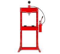 Presse hydraulique d'atelier - EBERTH - 30T - Réglable en 8 positions - Manomètre inclus - Hauteur 1070mm