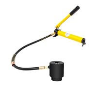 Presse Hydraulique, Kit Perforation Hydraulique 15 T, Poinçon Hydraulique, Kit Poinçonneuse Tôle Manuelle Avec Coffret, Percer Des Trous De Différentes Tailles Dans Des Matériaux Tels
