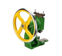 Presse industrielle en fonte - Fonctionnement manuel à roue manuelle pour poinçonner, plier, extrusion - Outil d'établi de précision, capacité de 0,4 à 1,2 tonne