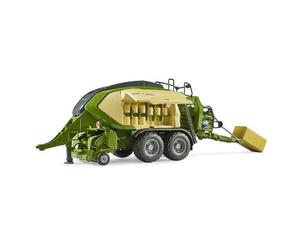 Presse Krone BiG Pack 1290 HDP VC avec 2 bottes de paille rectangulaire