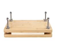 Presse Machine - de livres en bois de 11 x 7 x 1 in, équipement de reliure de papier professionnel, presse d'artisanat à la main, pince à cadre en bois durable | Outils de fab