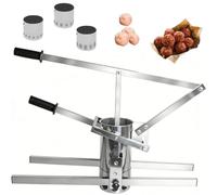 Presse manuelle à boulettes (3 moules) - Facile à nettoyer 13cm/5in-A