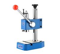 Presse manuelle à mandrin, capacité de 0,5 tonne, design surélevé avec hauteur de levage maximale de 32 cm, base en fer ductile pour le poinçonnage du cuir