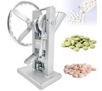 Presse manuelle pour tablette, épaisseur réglable, design compact pour laboratoire, utilisation industrielle et domestique, facile à utiliser