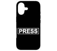 Presse News Reporter Journaliste MÉDIA CRÉDENTIEL Coque pour iPhone 17