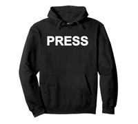 Presse News Reporter Journaliste MÉDIA CRÉDENTIEL Sweat à Capuche