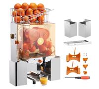Presse-orange commercial - 120 W - Presse-orange et extracteur professionnel avec robinet pratique.