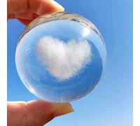 Presse-Papier en Cristal 3D avec Support, Boules décoratives pour la Maison, Le Bureau, 60 mm (cœur d'amour)