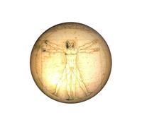 Presse papier en verre par Léonard de Vinci