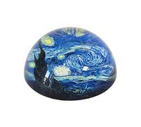 Presse papier la nuit étoilée de van gogh - Diamètre 8 cm