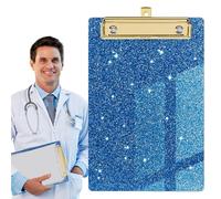 Presse-papiers À Paillettes - Support De Coussin D'écriture Brillant, Clip Board Shiny | D'écriture De Papier Papier Durable, Accessoire De Bureau Léger Pour Les Notes De Bureau De e C