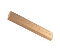 Presse-papiers antique avec règle de mesure en métal robuste avec marquage d'échelle pour débutants adultes écriture création culturelle laiton