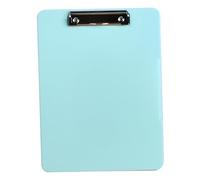 Presse-papiers avec rangement, presse-papiers de rangement avec clip à profil bas, classeur A4 à ouverture latérale, plastique étanche pour fournitures scolaires et de bureau