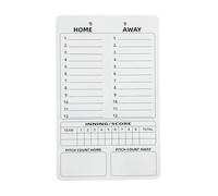 Presse-papiers de baseball pour entraîneurs - Tableau de stratégie de baseball | Tableau de stratégie de softball tableau de sport double face, 14 x 9 pouces