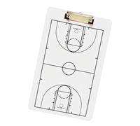 Presse-papiers De Basket-ball, Disposition Claire Du Terrain, 35 X 22 Cm, Tableau De Basket-ball Effaçable, Match De Tableau D'entraîneur Portable, D'écriture Lisse, Pour Les Entraîneurs