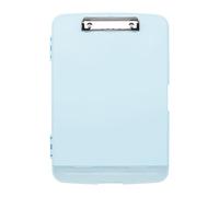 Presse-papiers de conférence format lettre avec porte-stylo 14 x 9, 84 pouces Presse-papiers en plastique avec conteneur de stockage de fichiers pour bureaux Répertoire multifonctionnel