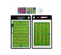 Presse-papiers de football pour entraîneurs, tableau effaçable de football pour entraîneurs | Presse-papiers effaçable sur tableau noir magnétique pour tournoi sportif d'entraîneurs