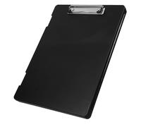 Presse-papiers de Rangement Multifonction avec Pinces, Tableau D'écriture | PP et Métal, Noir, pour Formulaires et Documents, Bureau, Santé, Prise de Notes Mobile