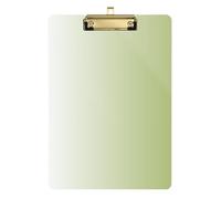 Presse-papiers d'infirmière bleu cyan dégradé imperméable pour femmes juridiques entraîneuses de basket-ball, taille 9 x 12