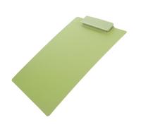 Presse-papiers Dossier A4 en PP avec Clip Mobile et Poches Multiples | Organisateur de Bureau Portable, Sections à Pince, Finition Verte, Rangement Léger pour Papiers