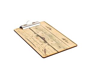 Presse-papiers effet bois A5 240 x 160 mm