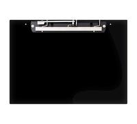 Presse-papiers en acrylique noir 24 x 18 avec charni re g ante