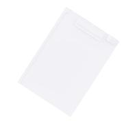 Presse-papiers en acrylique portable avec pince à, presse-papiers pliables légers, tableau d ' écriture format lettre pour l ' école et le bureau