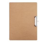 Presse-papiers en bois avec clip métallique horizontal