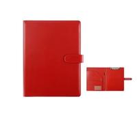 Presse-papiers en cuir A5/A4, Clip, dossier, sac à documents, réunion d'affaires, contrat, pince, support d'enveloppe for fournitures scolaires et de bureau(A4 Silver)