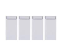 Presse-papiers en plastique transparent, porte-documents de format lettre standard avec clip coulissant pour l ' école, les bureaux, de copie, porte-fichiers, tableau d ' écriture