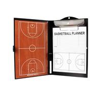 Presse-papiers for Entraîneurs de Football, Tableau Blanc Portable for Entraîneurs, avec Marqueur, Pièces D'échecs Magnétiques(Basketball)