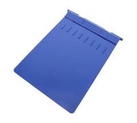 Presse-papiers Infirmier Pliable Bleu en Plastique et Métal | Organisation des Dossiers, Accès Rapide au Bloc-notes, pour Stations de Soins et Consultations Médicales