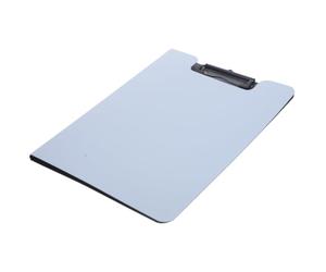 Presse-papiers Multifonction Bleu en PP et Métal pour Documents A4 | Léger, Ouverture D’une Main, Clips, pour Feuilles, Prospectus, Déplacements et Contrôles