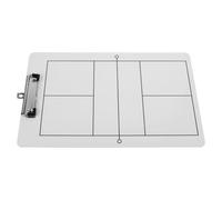 Presse-papiers pour Jeu de Balle, Tableau Blanc Effaçable | PVC Blanc Réutilisable, pour Coaching et Matchs, Planification Stratégique, Aide à Coordonner L’équipe