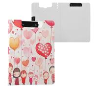 Presse-papiers pour la Saint-Valentin - Porte-stylo - Avec couverture - Porte-bloc - Porte-documents - Pour entrepreneur médical