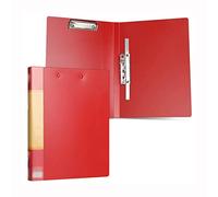Presse-papiers Presse-papiers rouges de format A4 et lettre Dossier à double clip solide Organisateur de fichiers de contrat Classeur de présentation de rapport Fournitures de bureau Dossiers de fichi