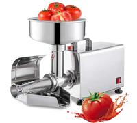 Presse-Purée Automatique 450W Avec Passoire Inox Pour Tomates Et Fruits, Machine À Sauce Idéale Pour Confitures, Pulpe Sans Pépins, Grande Capacité Pour Restaurants Et Maisons