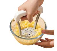 Presse-purée de pommes de terre - Presse-purée manuel robuste, outil de cuisine permettant d'économiser du travail, dispositif de pressage des aliments robuste, presse-purée à poignée ergonomique, bro