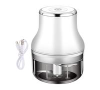 Presse-purée électrique rechargeable par USB pour viande, hachoir à ail électrique, petit robot culinaire, facile à nettoyer