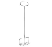 HENDI Presse-purée, modèle monobloc renforcé, manche long 66,5cm, 770x180x(H)85mm, acier inoxydable