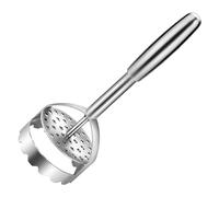 Presse-purée en acier inoxydable haute performance pour la cuisine, Appareil Purée Pratique, Presse-purée Anti-salissure, Presse-purée à la Main, Lavable au Lave-vaisselle pour la Cuisson