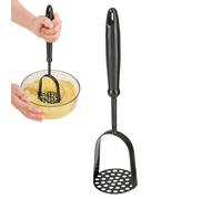 Presse-purée En Acier Inoxydable - Presse-purée De Cuisine Robuste | Outil De Cuisine Polyvalent Pour La Cuisne À Domicile, Pomme De Terre, Légumes, Viande, Bœuf, Poulet, Tomate, Avocat