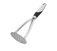 Presse Purée en Acier Inoxydable Presse-purée de pommes terre pressées, 1 pièce, purée riz, jus, poussoir, broyeur lisses, outils fruits, accessoires cuisine(Gray)
