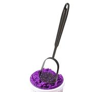 Presse-purée En Acier Inoxydable - Ustensiles De Cuisine Pour Presser Aliments | Crasseur De Légumes Léger | Pour La Maison La Cuisson Le Déjeuner Les Pommes De Terre Les Légumes La Viande Le Bœuf